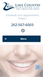 Mobile Screenshot of lakecountrydentistry.com